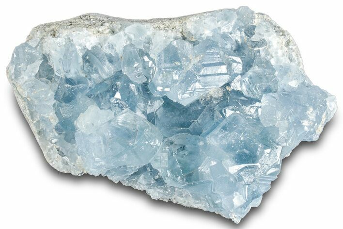 Sparkling Celestine (Celestite) Crystal Cluster - Madagascar #261645